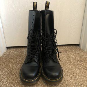Dr. Martens 1914 Smooth Leather Tall Boots